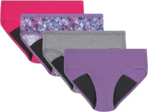 Hanes Girls' Comfort, Period. Boys'hort & Hipster Period Und...